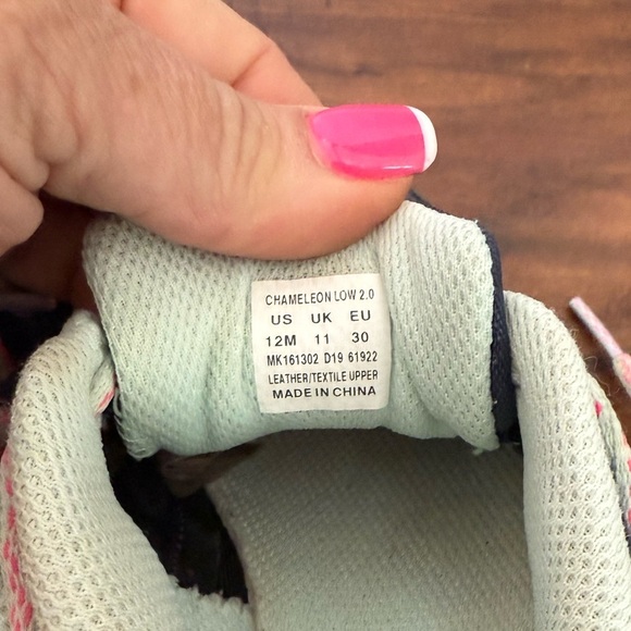 Merrell Chameleon Navy and Pink Low Hiking Shoes-Size 12 - Picture 11 of 13